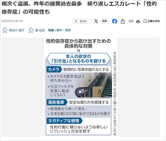 産経新聞該当記事